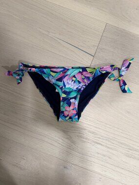 Oysho Floral Bikini Swim Bottom
